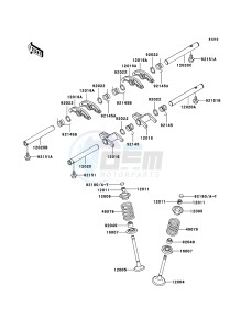 W650 EJ650-C7P GB XX (EU ME A(FRICA) drawing Valve(s)