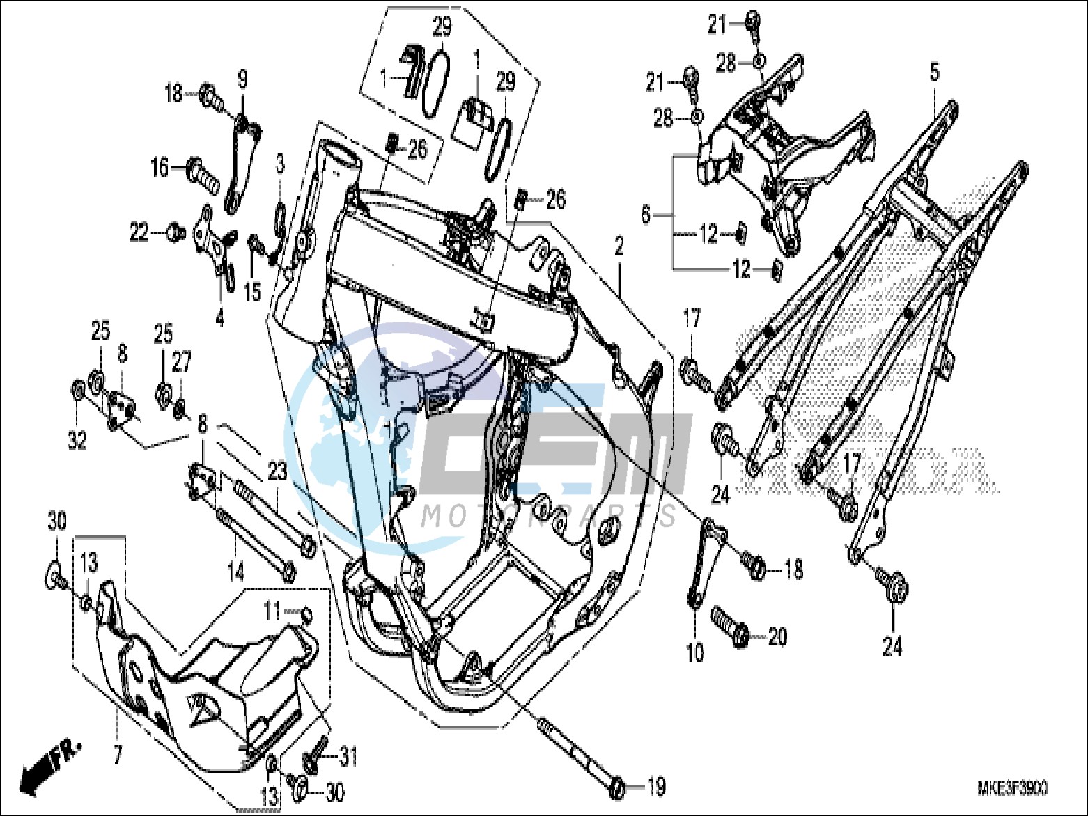 FRAME BODY