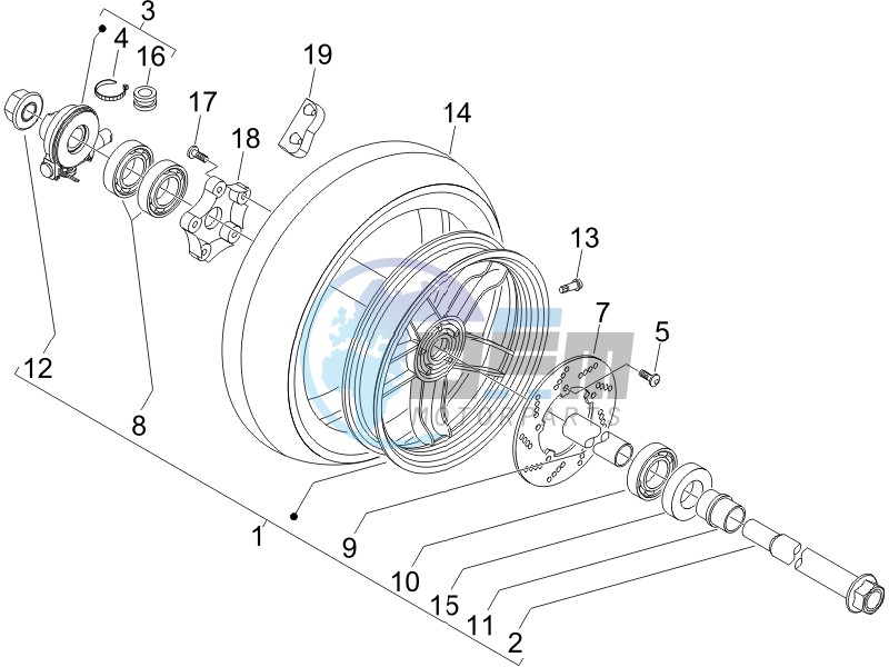 Front wheel