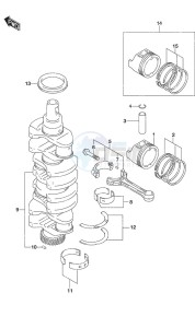 DF 140A drawing Crankshaft