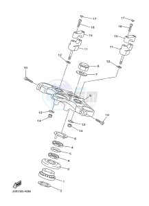 XJ6N 600 XJ6-N (NAKED) (20SS) drawing STEERING