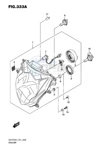 GSX-R750 EU drawing HEADLAMP