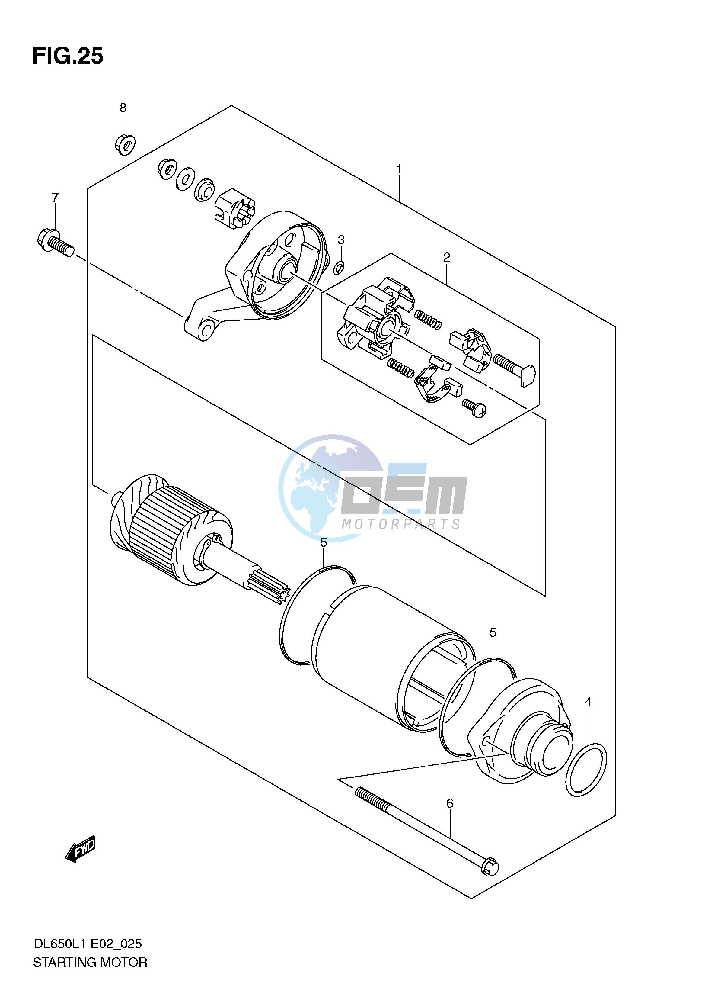 STARTING MOTOR