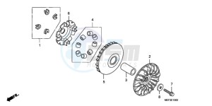 FJS400D9 Europe Direct - (ED) drawing DRIVE FACE