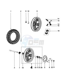 KISBEE 4TA OY X drawing WHEELS