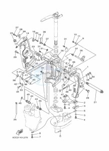 LF300UCA drawing FRONT-FAIRING-BRACKET