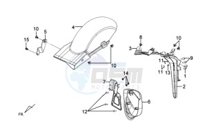 E-VIRID drawing REAR FENDER