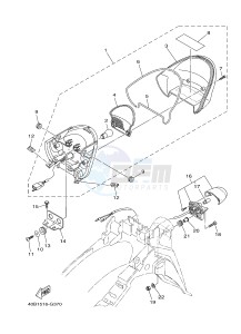 T110C (40B6) drawing TAILLIGHT