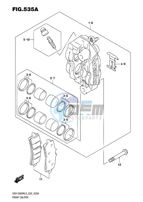 FRONT CALIPER