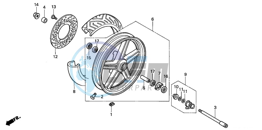 FRONT WHEEL