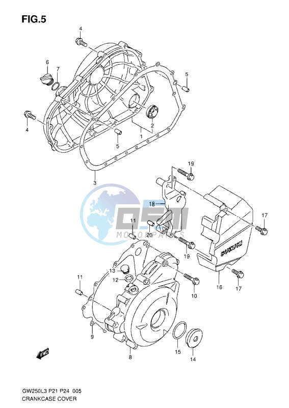 CRANKCASE COVER