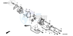 VFR1200FDC VFR1200F Dual Clutch E drawing REDUCTION GEAR