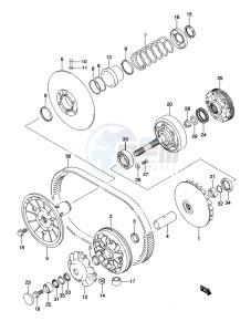 LT-A500XP Z drawing TRANSMISSION (1)