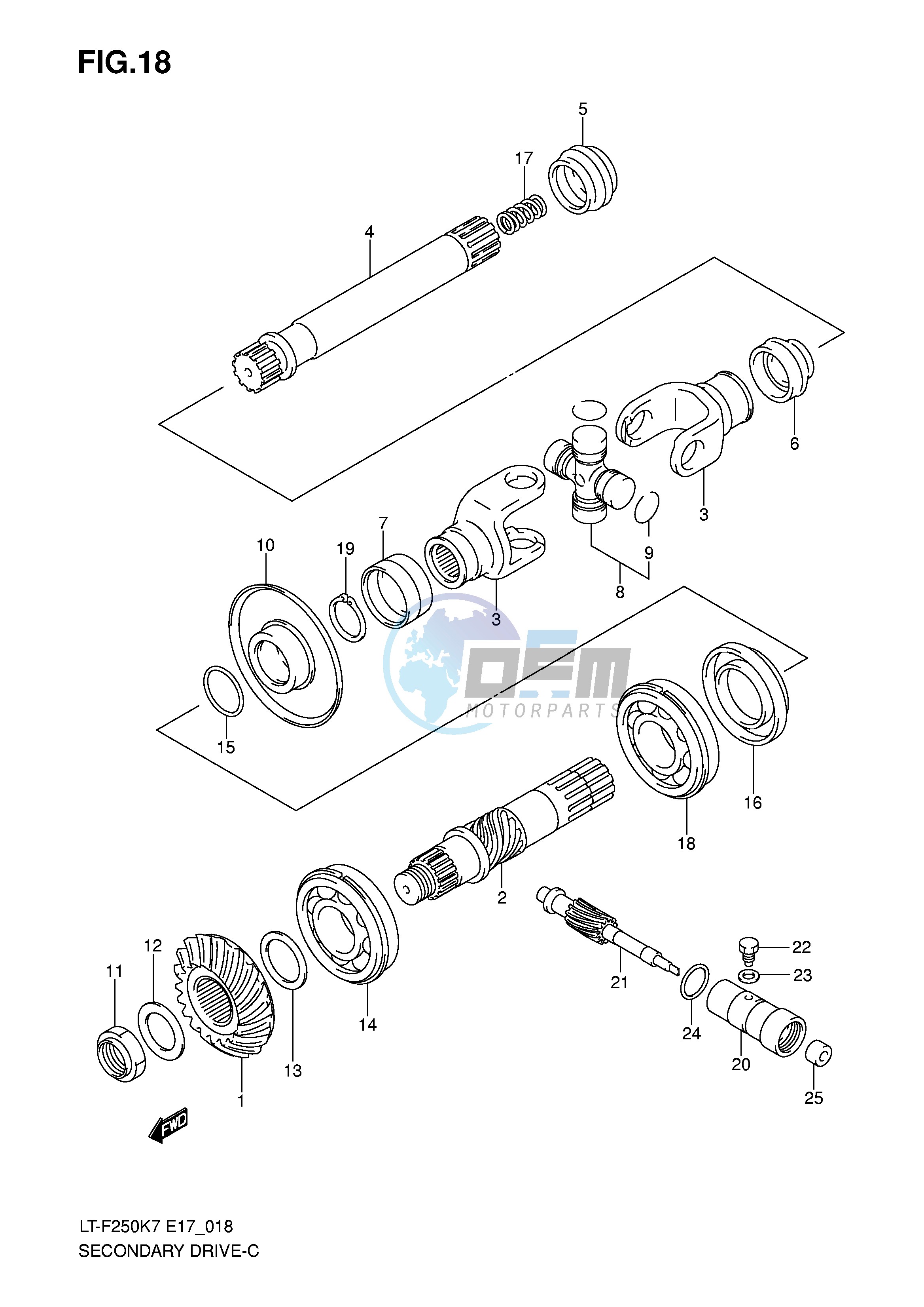 SECONDARY DRIVE (E4)