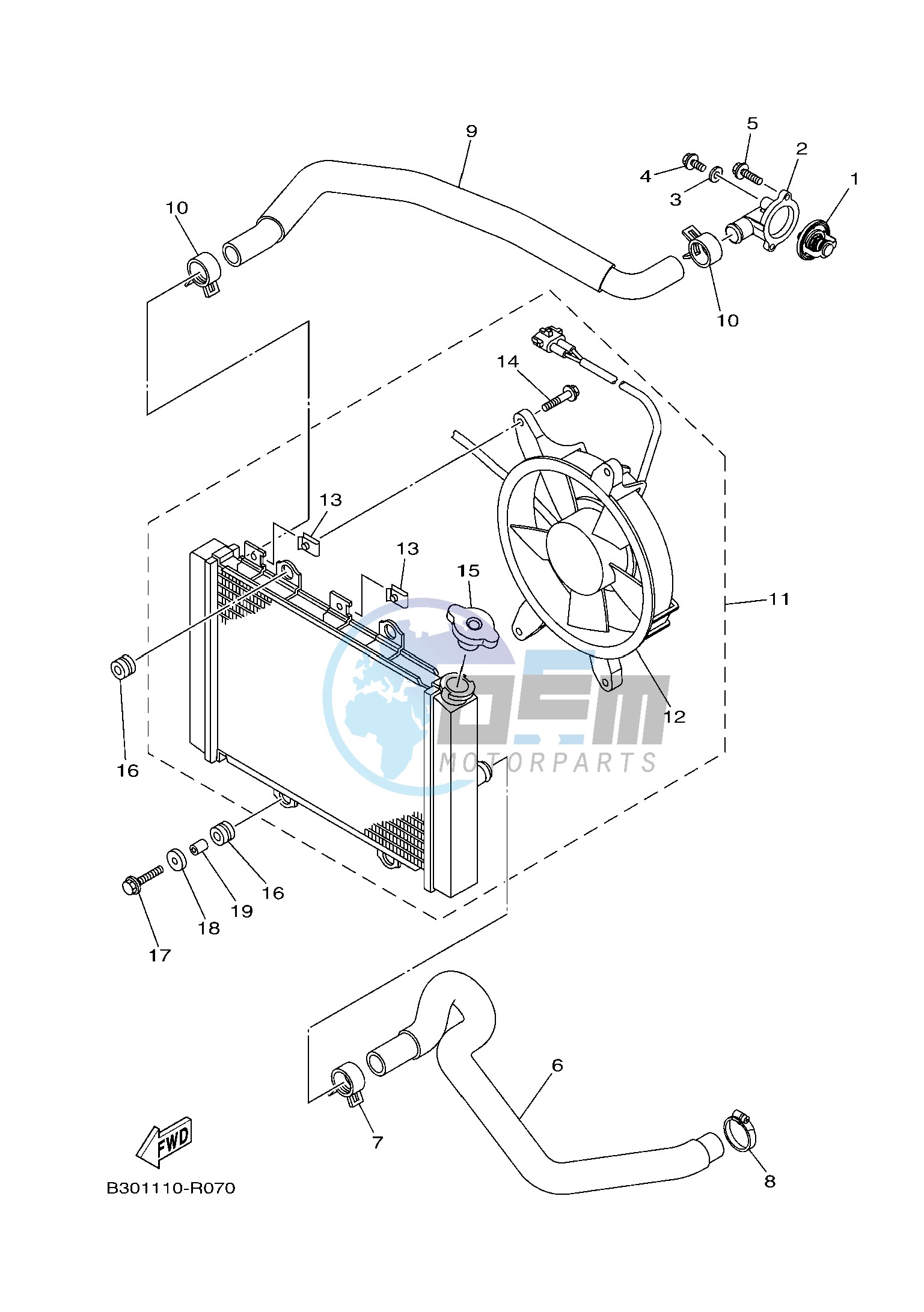 RADIATOR & HOSE