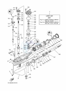 E115AETL drawing PROPELLER-HOUSING-AND-TRANSMISSION-1