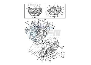 XV MIDNIGHT STAR 1900 drawing CRANKCASE