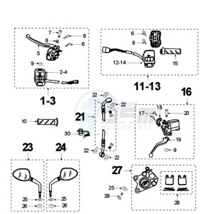 VIVA SL2CA drawing BRAKE SYSTEM *AJP*