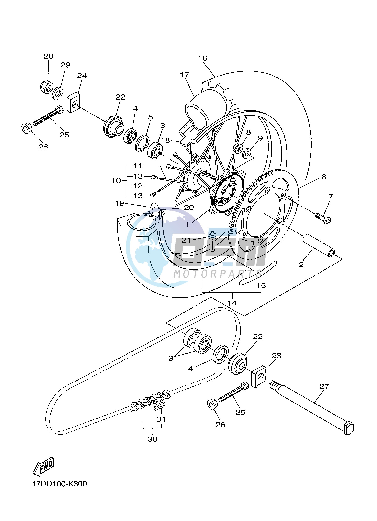 REAR WHEEL