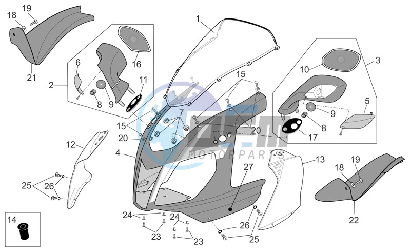 Front body - Front fairing