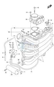 DF 175AP drawing Intake Manifold/Throttle Body