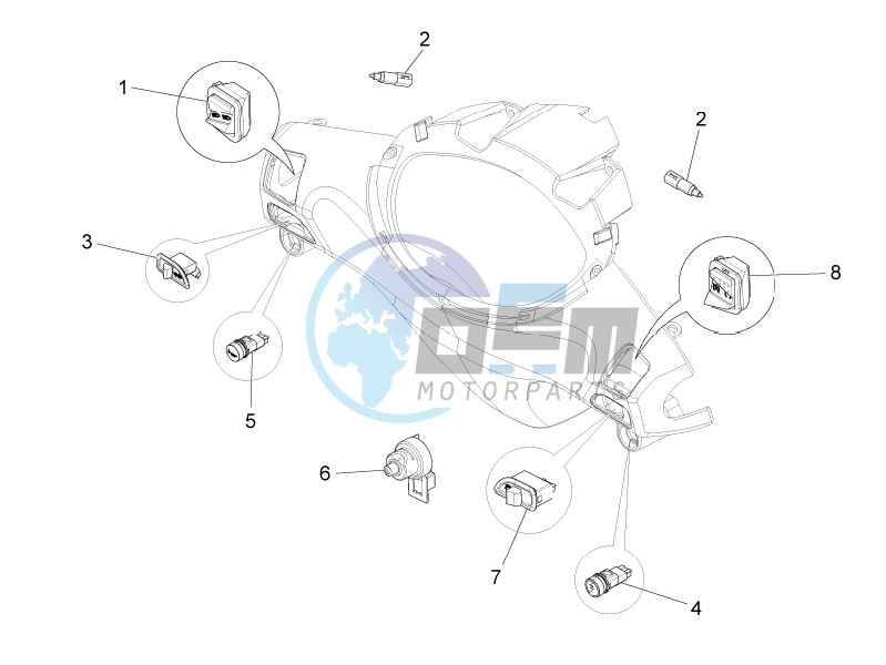 Selectors - Switches - Buttons