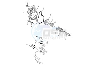 WR F 450 drawing WATER PUMP