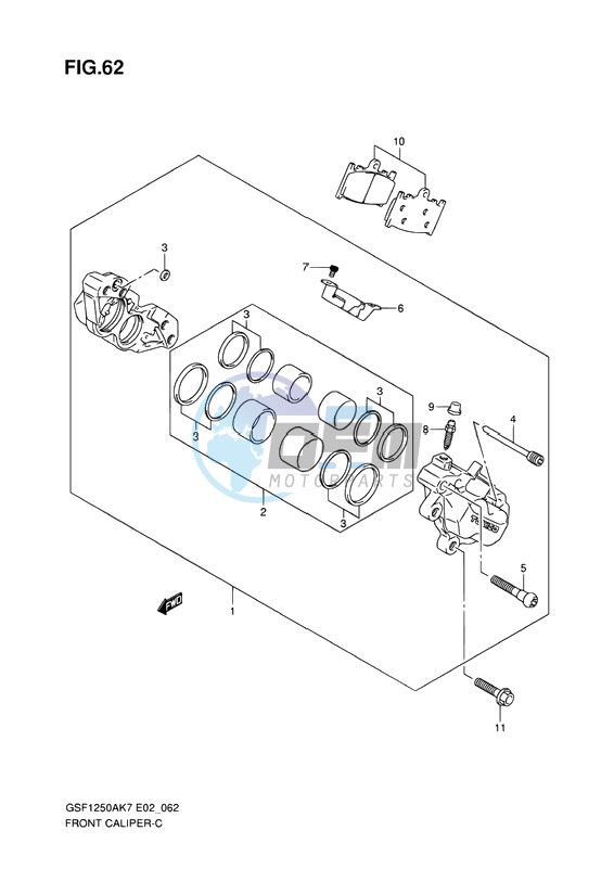 FRONT CALIPER