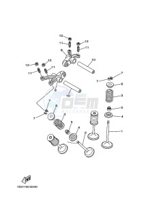 YFM700R (BCX9) drawing VALVE