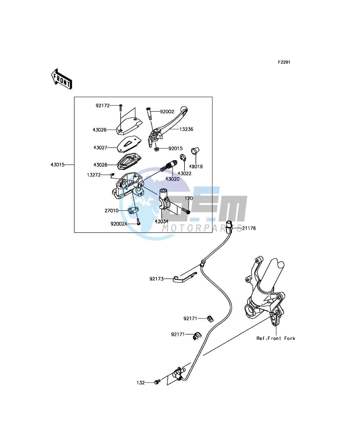 Front Master Cylinder