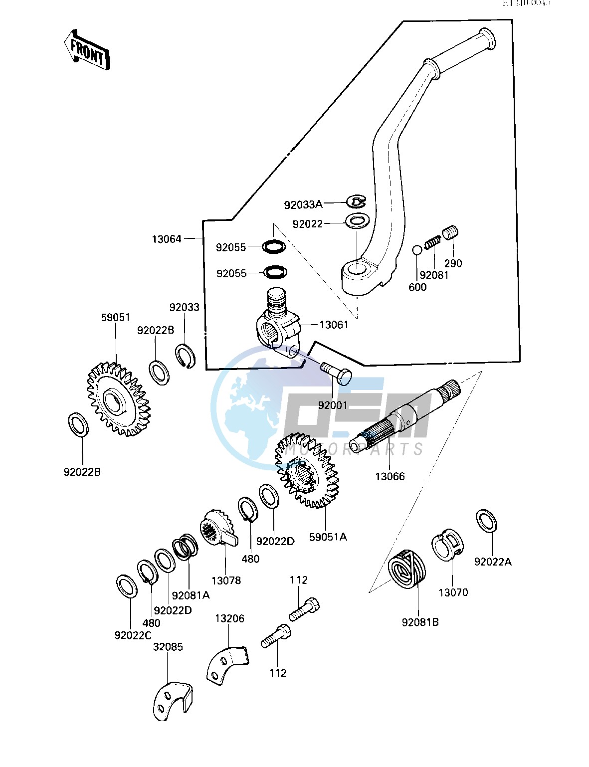 KICKSTARTER MECHANISM