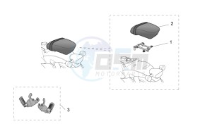 Scarabeo 50 2t e2 (eng. piaggio) drawing Acc. - Various I