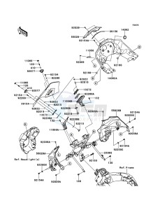 VERSYS_1000 KLZ1000AEF FR GB XX (EU ME A(FRICA) drawing Cowling(Upper)