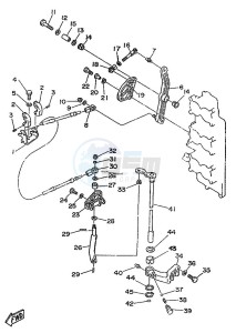 225B drawing THROTTLE-CONTROL