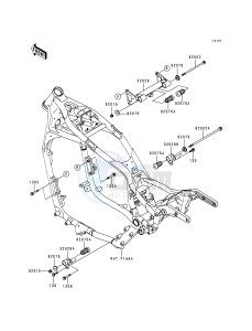 VN 1500 L [VULCAN 1500 NOMAD FI] (L1) [VULCAN 1500 NOMAD FI] drawing FRAME FITTINGS