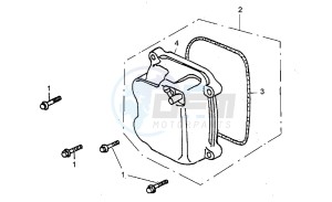 Quasar 180 drawing Cylinder head cover