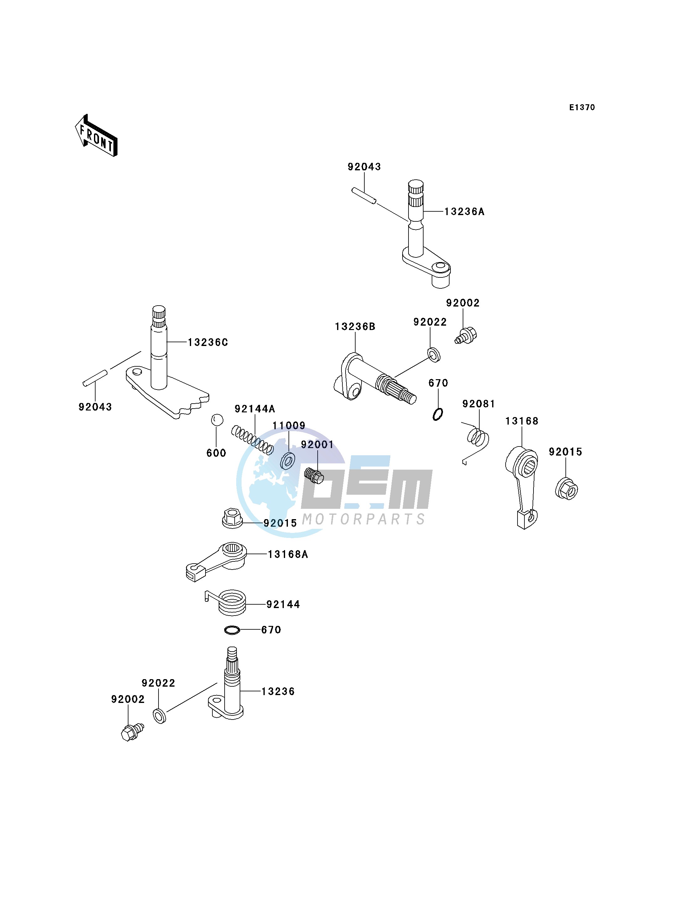 GEAR CHANGE MECHANISM