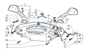 Super Hexagon 180 GTX 12 inch drawing Handlebar cover