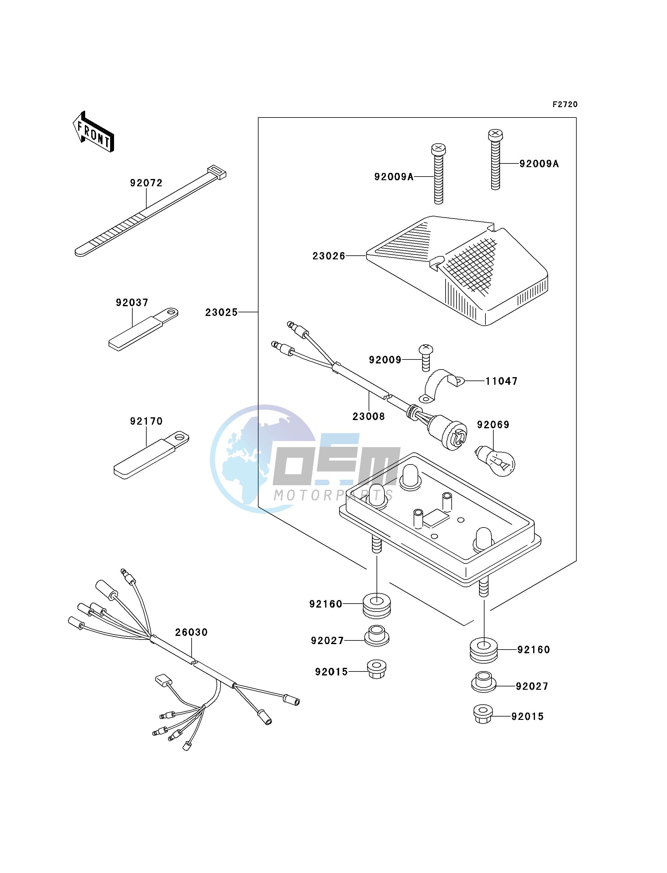 TAILLIGHT-- S- -