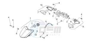 RXV 550 RXV 450-550 STREET LEGAL drawing Front lights