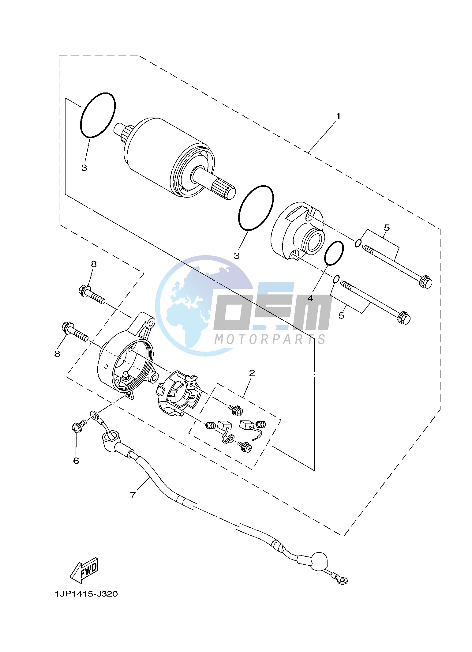 STARTING MOTOR