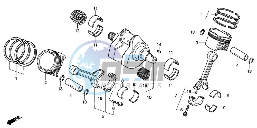 CRANKSHAFT/PISTON