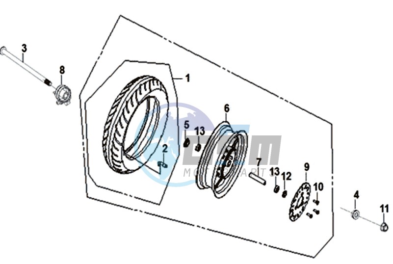 FRONT WHEEL