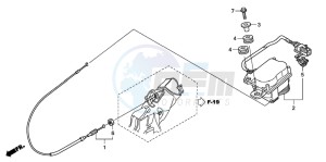 CBR1000RR drawing SERVO MOTOR