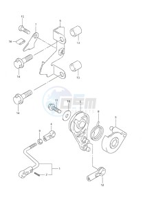 DF 9.9 drawing Throttle Control