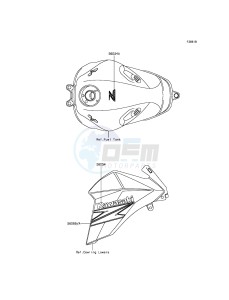 Z800 ZR800CEF UF (UK FA) XX (EU ME A(FRICA) drawing Decals(Green)