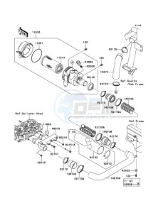 MULE_4010_DIESEL_4X4 KAF950FDF EU drawing Air Cleaner