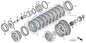 CBR1000RA9 Europe Direct - (ED / ABS MME TRI) drawing CLUTCH