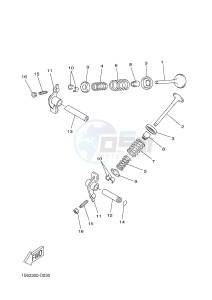 YP125RA (ABS) X-MAX 250 ABS (2DL9 2DL9 2DL9 2DL9) drawing VALVE