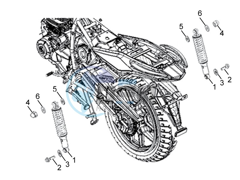 Rear Shock absorber